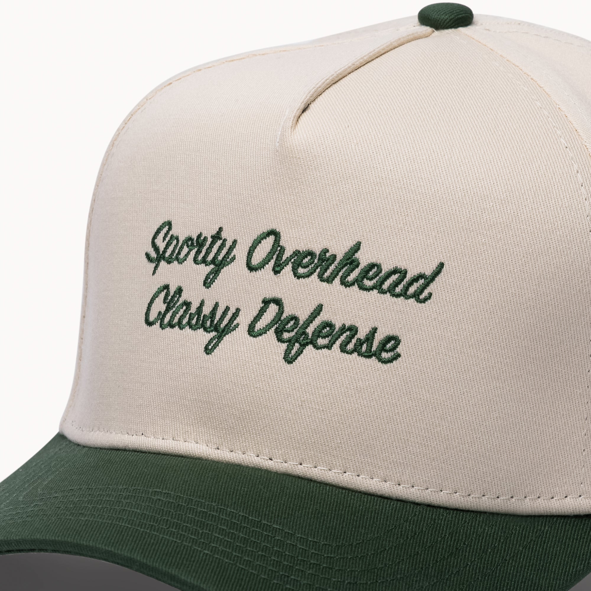 Sporty overhead - Classy defense - Cap