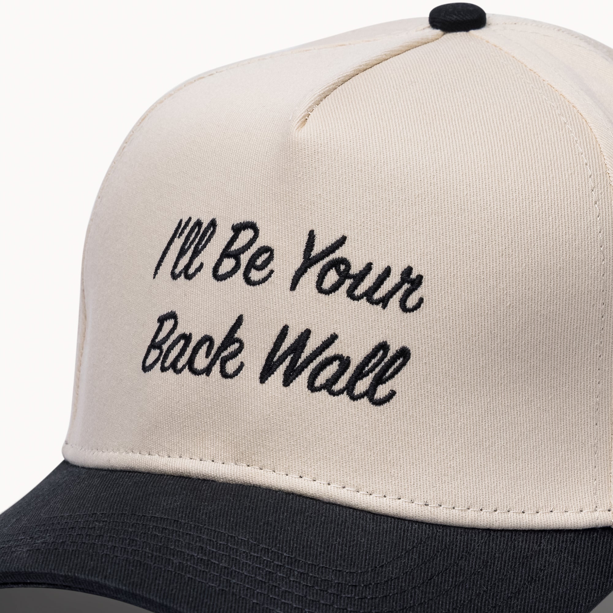 I'll be your back wall - Cap