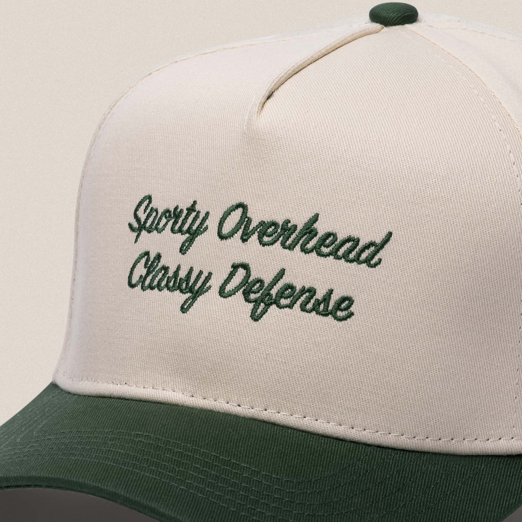 Sporty overhead - Classy defense - Cap
